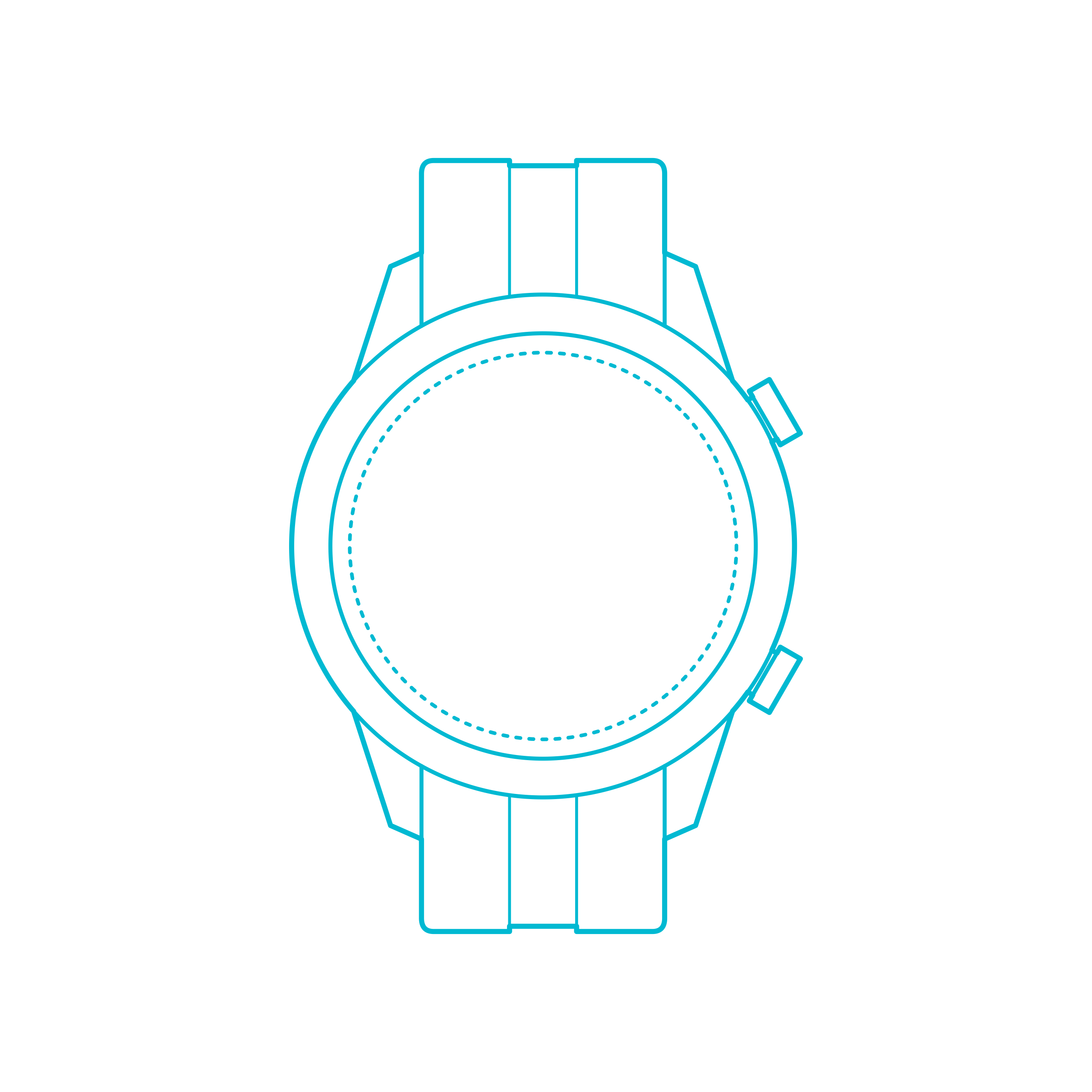 Digital Smart Watches Huawei Watch Gt 2 Sticker Outline Svg File Free Vectors